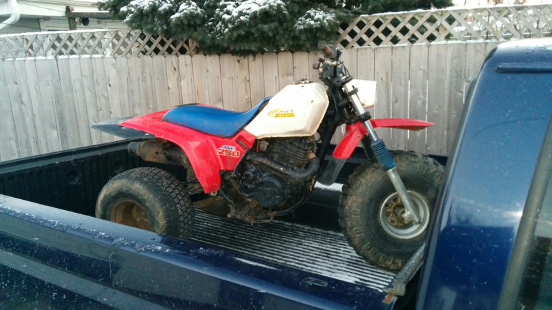 Illustration for article titled The plan for the ATC 250SX Mud Bug is coming together!